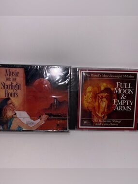 Reader’s Digest Music CD’s Full Moon Empty Arms & Music for Starlight SEALED